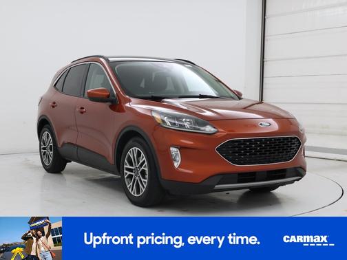 Orange 2020 Ford Escape SEL