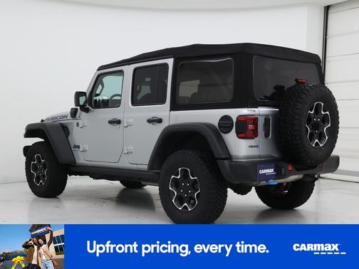 Silver 2023 Jeep Wrangler 4xe Unlimited Rubicon