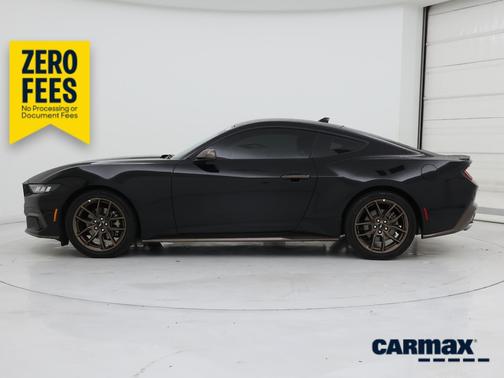 Black 2024 Ford Mustang Ecoboost Premium