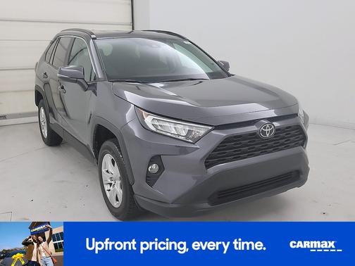 Gray 2021 Toyota RAV4 XLE