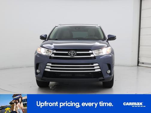 Blue 2019 Toyota Highlander XLE