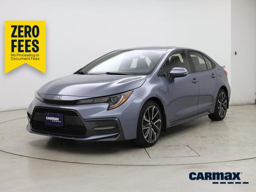Blue 2022 Toyota Corolla SE