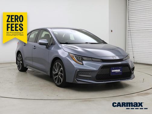 Blue 2022 Toyota Corolla SE