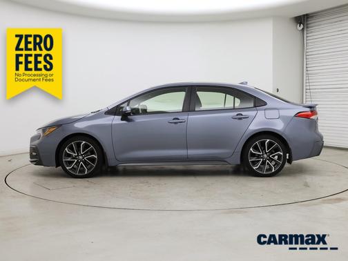 Blue 2022 Toyota Corolla SE
