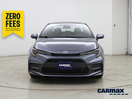 Blue 2022 Toyota Corolla SE
