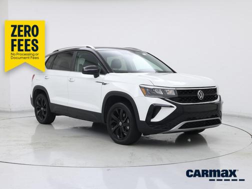 White 2023 Volkswagen Taos SE