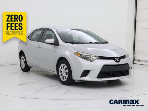 Silver 2015 Toyota Corolla L