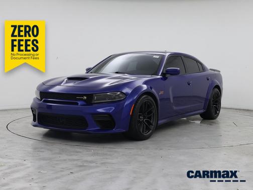 Blue 2022 Dodge Charger Scat Pack Widebody
