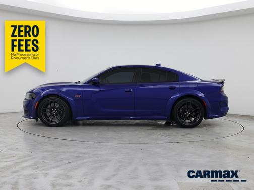 Blue 2022 Dodge Charger Scat Pack Widebody