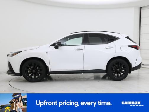 White 2022 Lexus NX 350 F-SPORT Handling