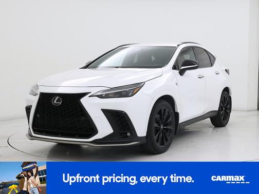 White 2022 Lexus NX 350 F-SPORT Handling
