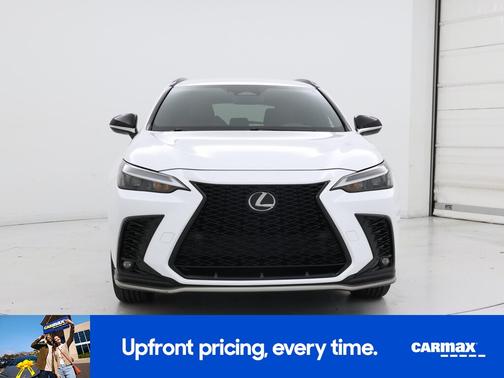 White 2022 Lexus NX 350 F-SPORT Handling