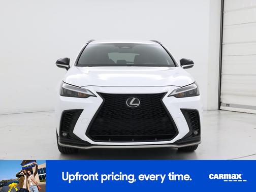 White 2022 Lexus NX 350 F-SPORT Handling