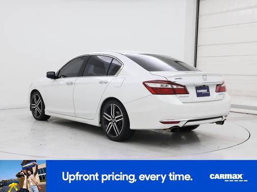 White 2017 Honda Accord Sport