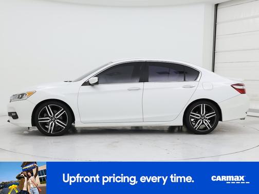 White 2017 Honda Accord Sport