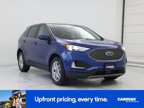 Blue 2024 Ford Edge SEL