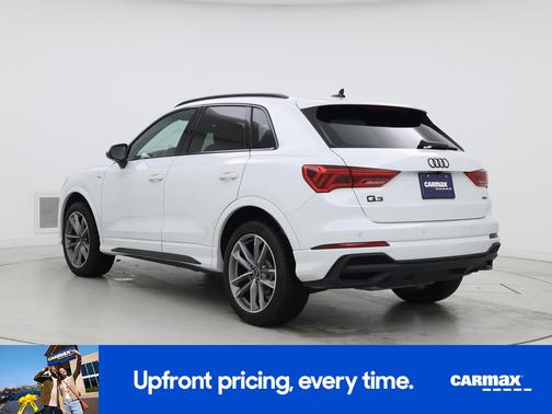 White 2023 Audi Q3 S-Line Premium