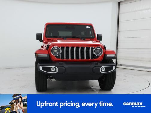 Red 2025 Jeep Wrangler 4xe Sahara