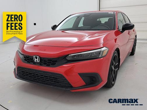 Red 2023 Honda Civic Sport