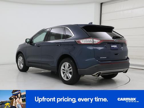 Blue 2016 Ford Edge SEL