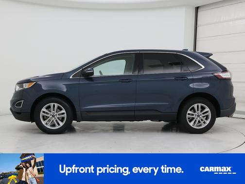 Blue 2016 Ford Edge SEL