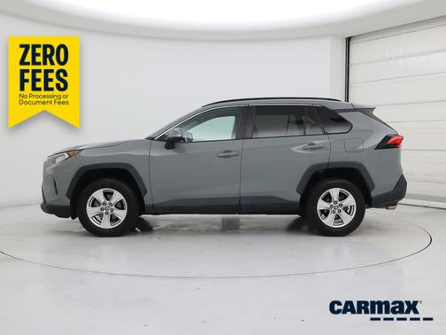 Gray 2021 Toyota RAV4 XLE