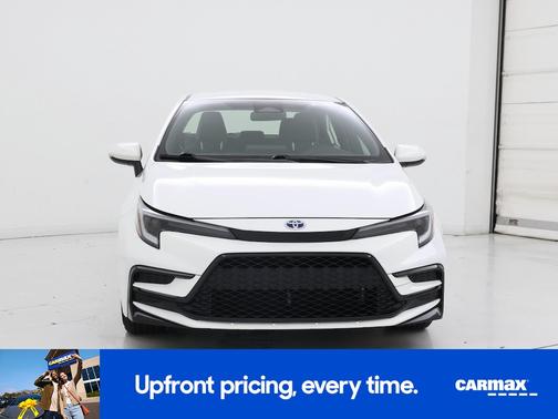 White 2025 Toyota Corolla Hybrid LE
