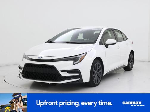 White 2025 Toyota Corolla Hybrid LE
