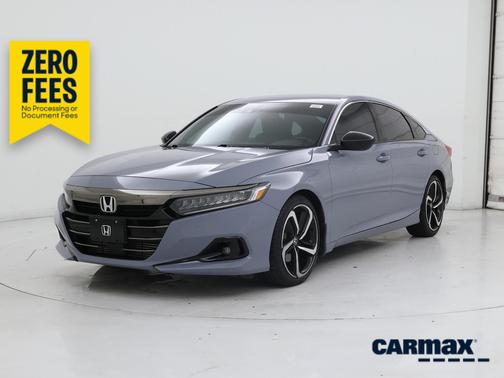 Gray 2021 Honda Accord Sport
