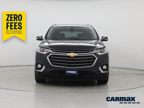 Gray 2021 Chevrolet Traverse LT Leather