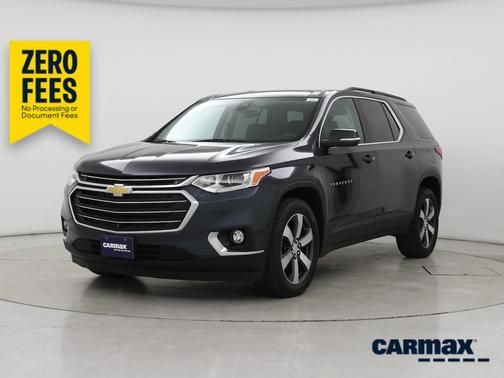 Gray 2021 Chevrolet Traverse LT Leather