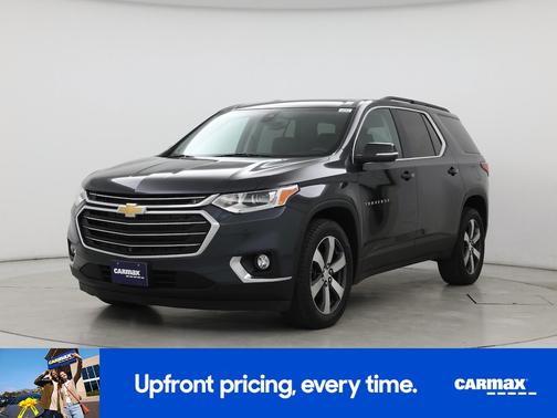 Gray 2021 Chevrolet Traverse LT Leather