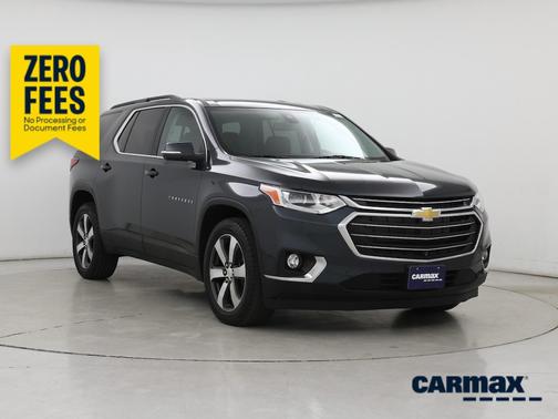 Gray 2021 Chevrolet Traverse LT Leather