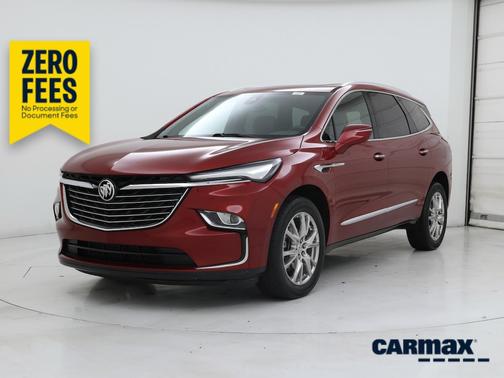 Red 2023 Buick Enclave Essence
