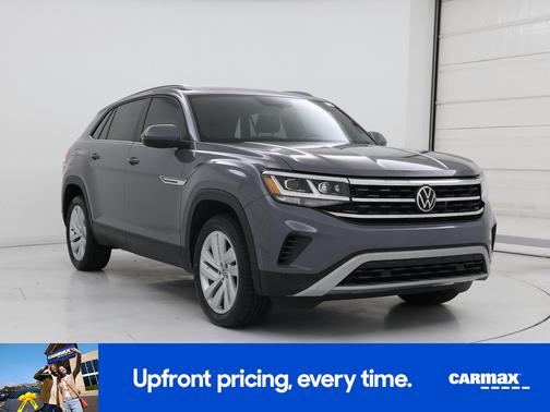 Gray 2021 Volkswagen Atlas Cross Sport SE w/Tech
