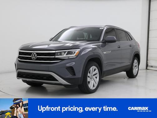 Gray 2021 Volkswagen Atlas Cross Sport SE w/Tech