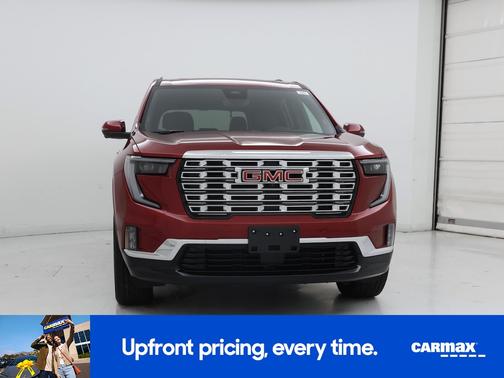 Red 2025 GMC Acadia Denali