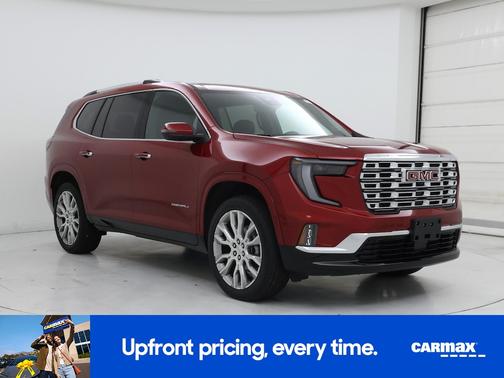 Red 2025 GMC Acadia Denali
