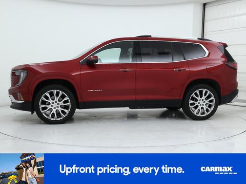 Red 2025 GMC Acadia Denali