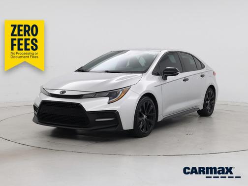 Silver 2021 Toyota Corolla SE Night Shade