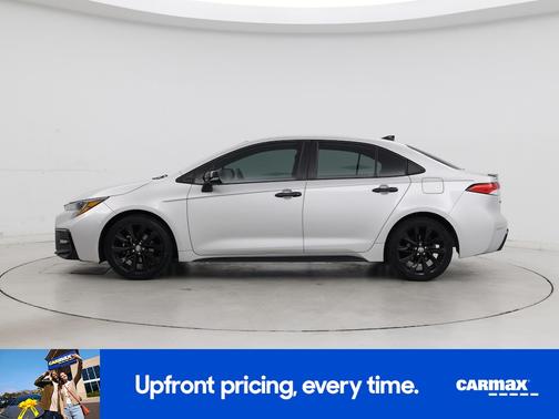 Silver 2021 Toyota Corolla SE Night Shade