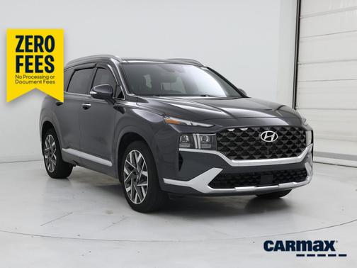 Gray 2022 Hyundai SANTA FE Calligraphy