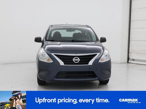 Blue 2015 Nissan Versa S Plus