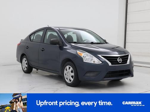 Blue 2015 Nissan Versa S Plus