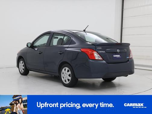 Blue 2015 Nissan Versa S Plus
