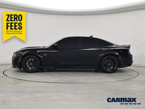 Black 2022 Dodge Charger Scat Pack Widebody