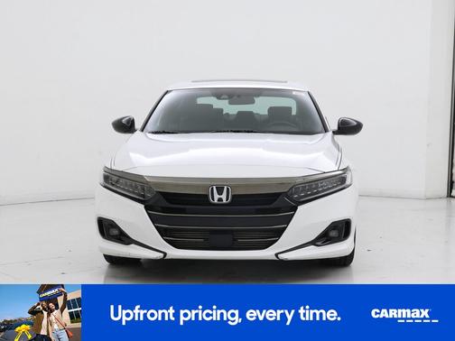 White 2021 Honda Accord Sport