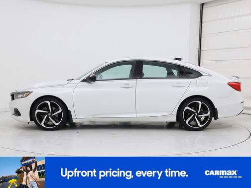 White 2021 Honda Accord Sport