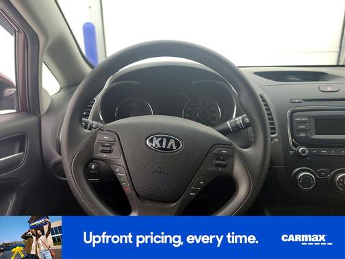 Burgundy 2017 Kia Forte LX