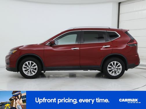 Red 2018 Nissan Rogue SV